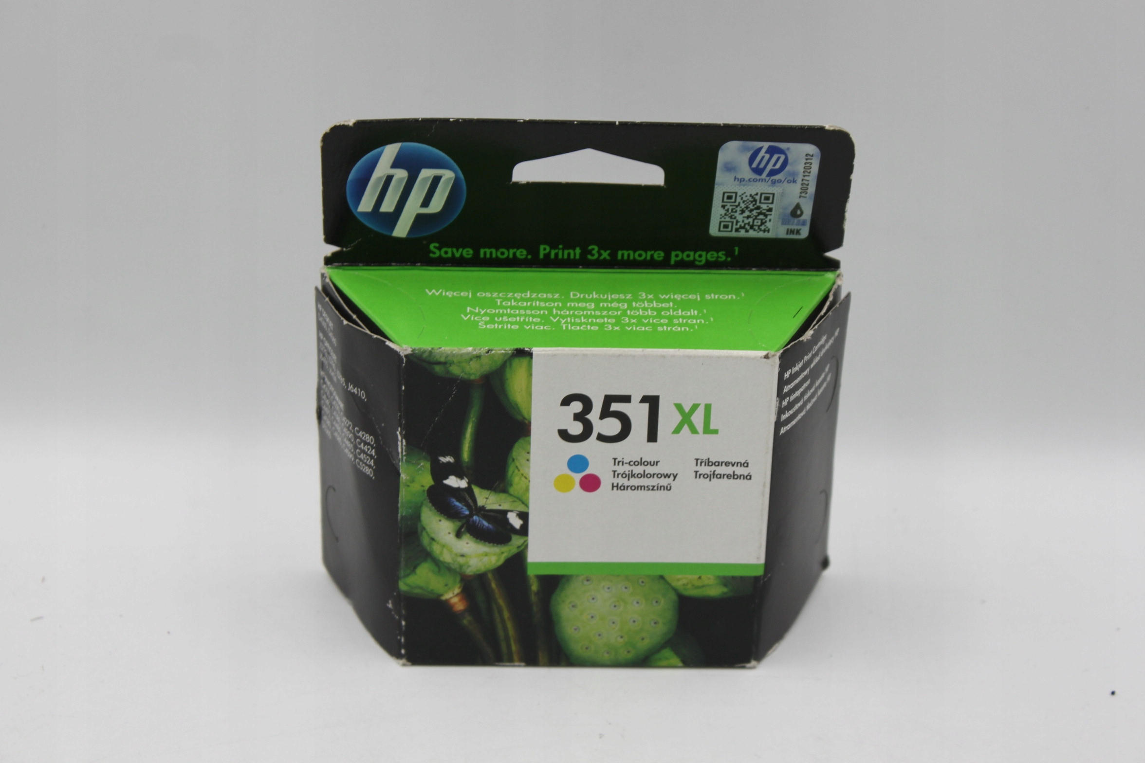 Hp 351XL CB338EE 3 barevný inkoust 15-19 originál