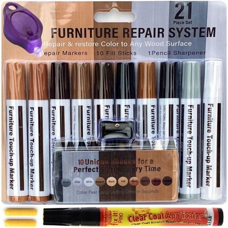 

Markery Woski do naprawy drewna paneli mebli Duże