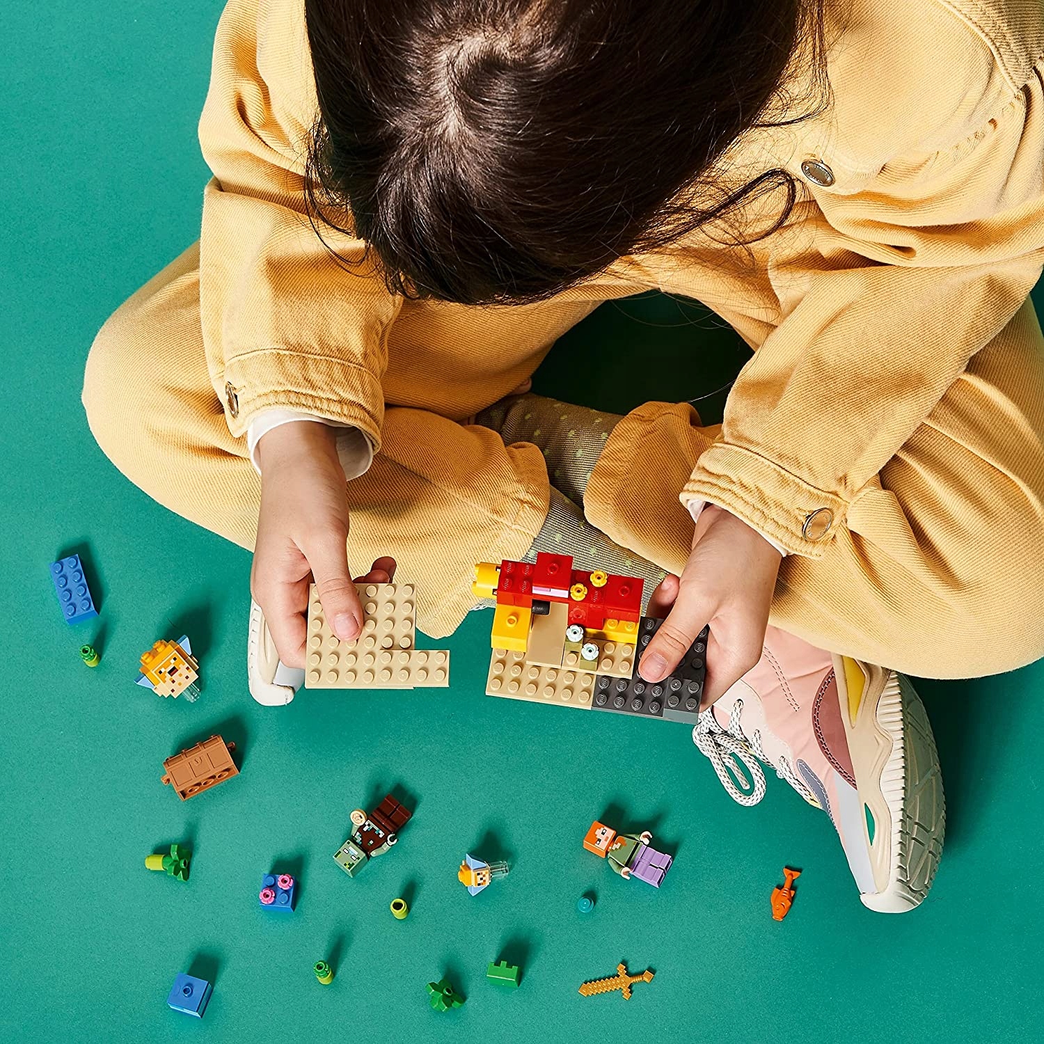 LEGO MAINCRAFT 21164 RAFA KORALOWA ALEX UTOPIEC Wiek dziecka 7 lat +