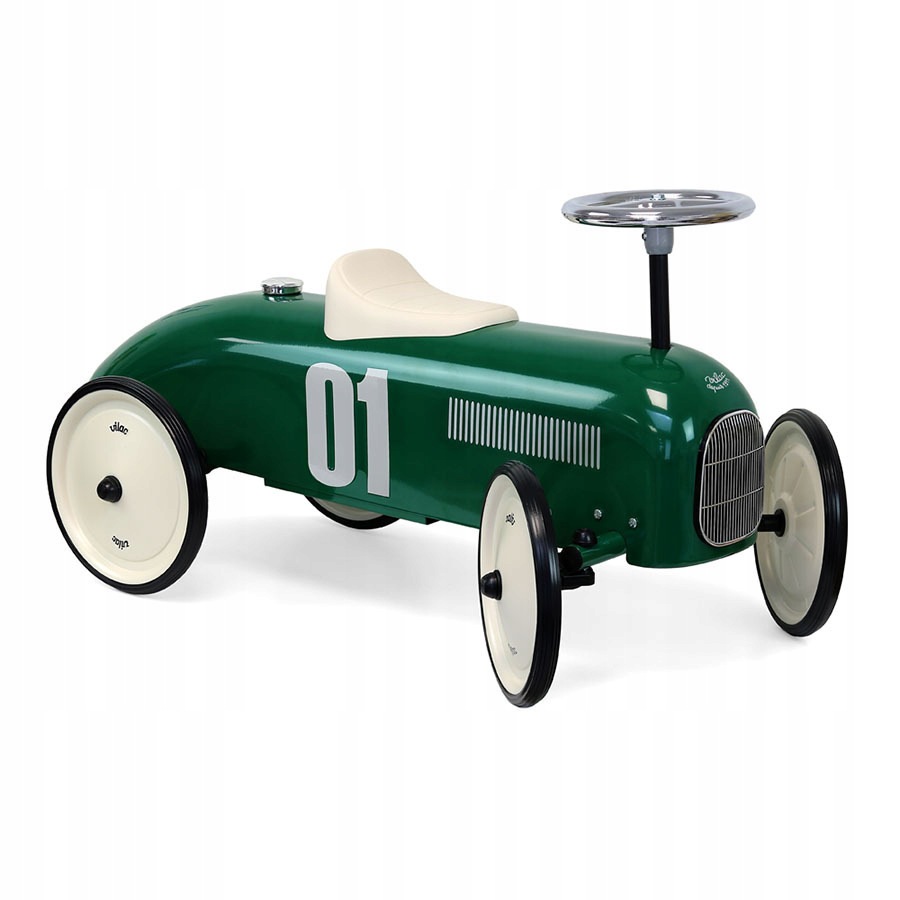 Jeździk Samochód Vintage British Green 2349 – Metalowy, 18m+ Vilac