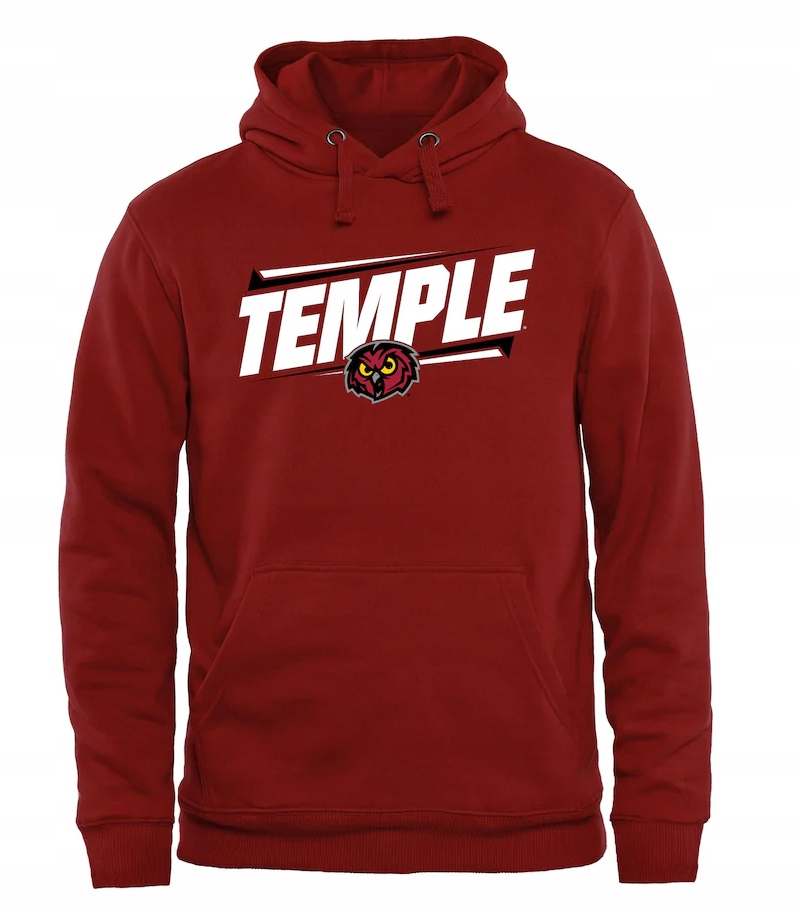 Mikina s kapucí Temple Owls Cardinal Ncaa M