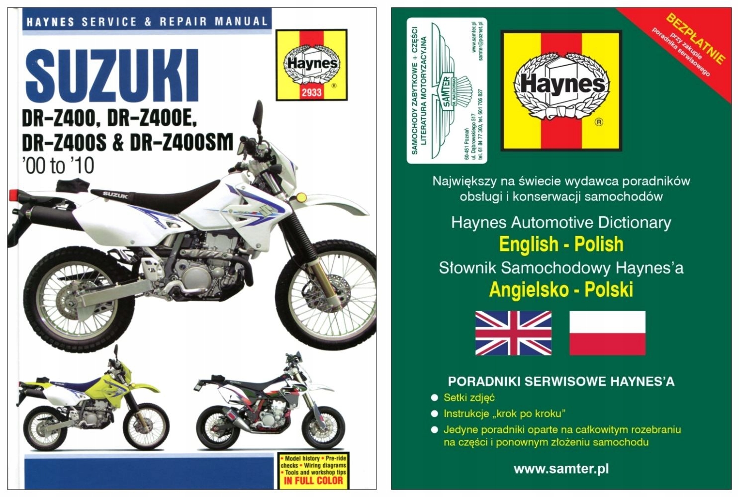 Suzuki DR-Z 400 E / S / SM 2000-2010 instr Haynes