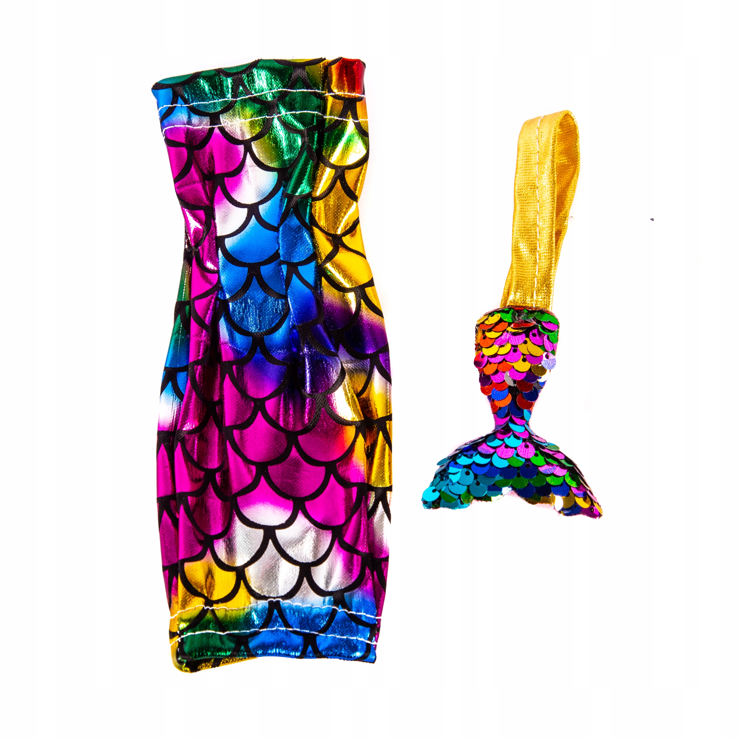 

Sukienka Lalki Barbie Syrenka Ubranko Różne Kolory