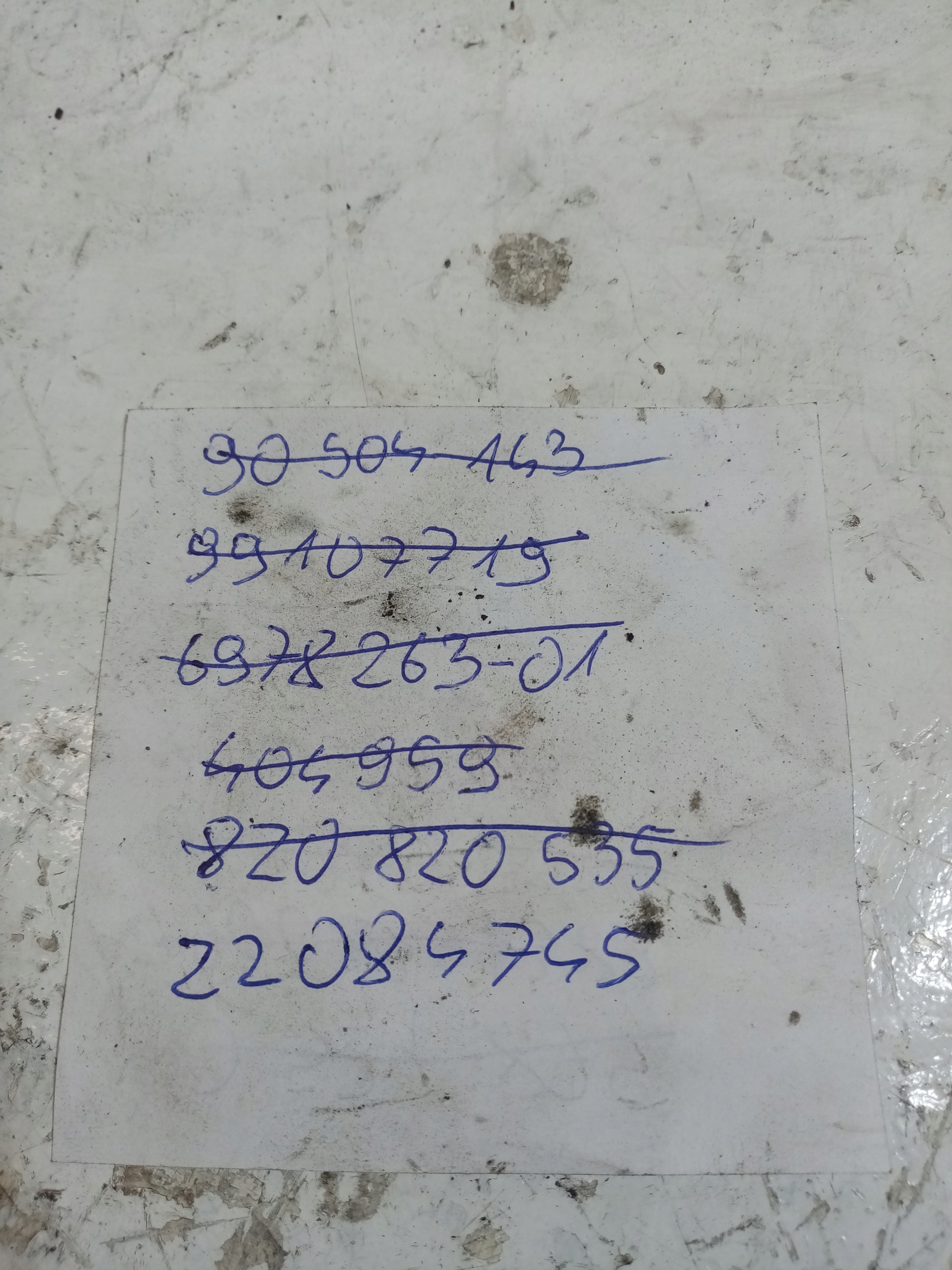 wiper mechanism front OPEL CORSA B 22084745