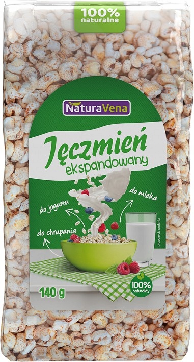 Levně NaturaVena Expandovaný ječmen 140 g