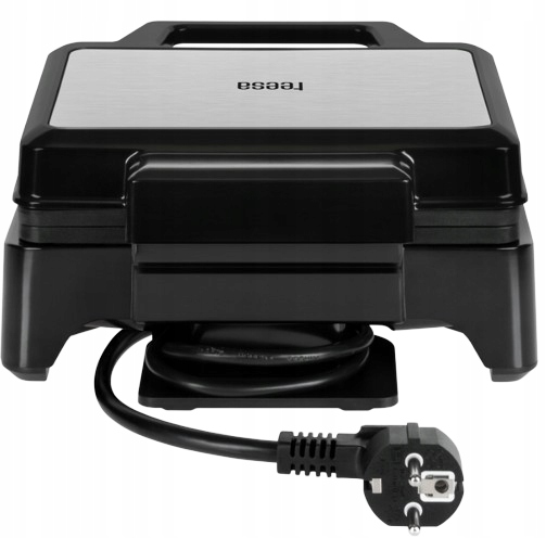 Gofrownica Teesa 1600W 2 gofry TSA3237 regulacja temperatury INOX Kolor dominujący inny