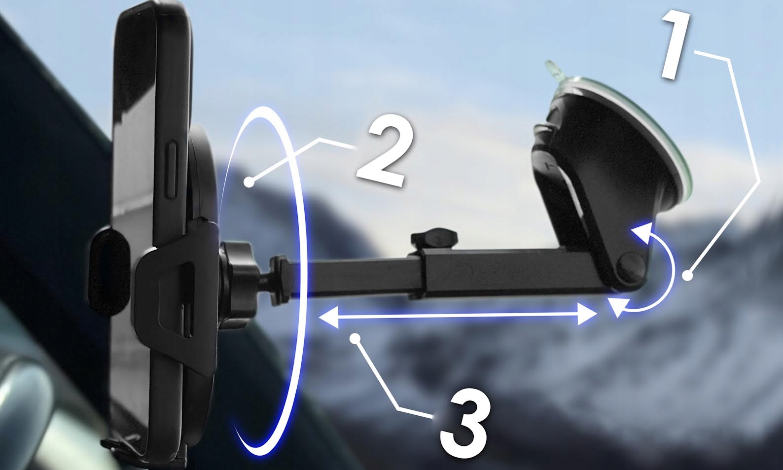 UCHWYT DO SAMOCHODU NA TELEFON SZYBĘ KOKPIT SAMOCHODOWY UCHWYT REGULOWANY Kod producenta UCHWYT NA TELEFON INTMIX DO SAMOCHODU