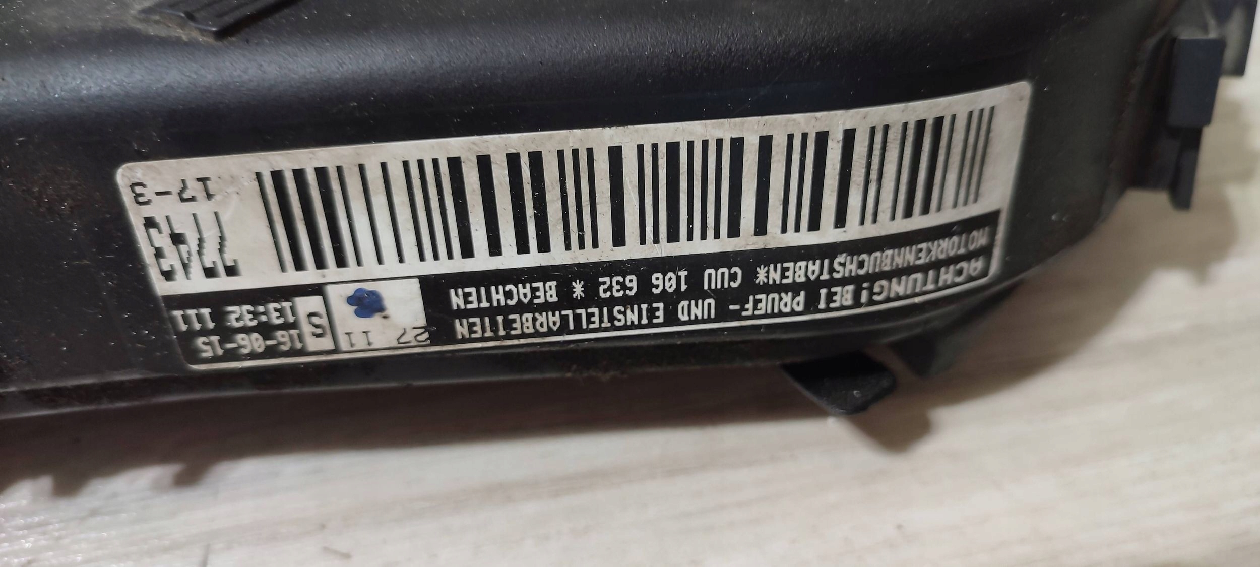 Boîte Couvercle de la distribution Volkswagen Caddy CUU106632