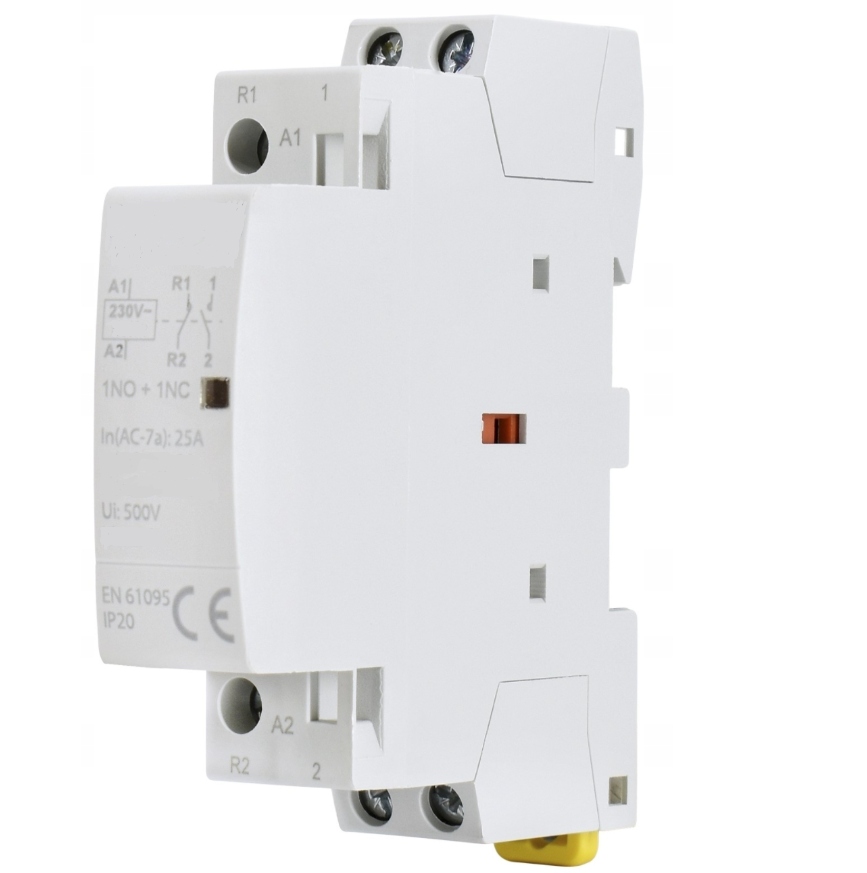 

Stycznik Modułowy 25A 230V 1NO+1NC