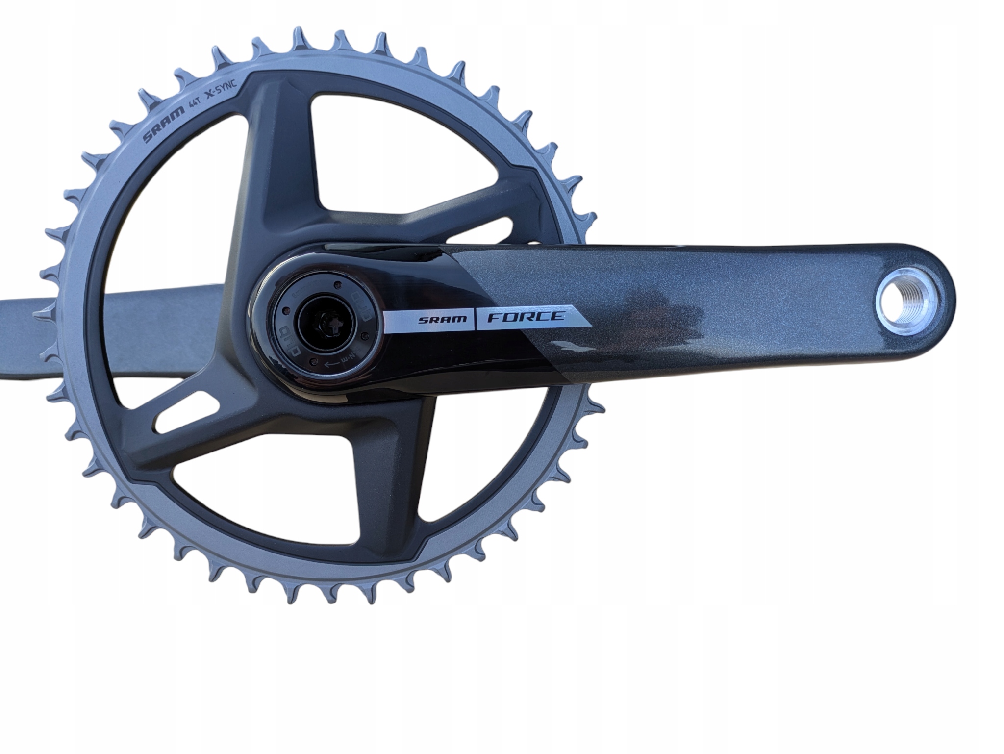 Korba Sram Force D2 z pomiarem mocy Quarq, 44t, 172,5