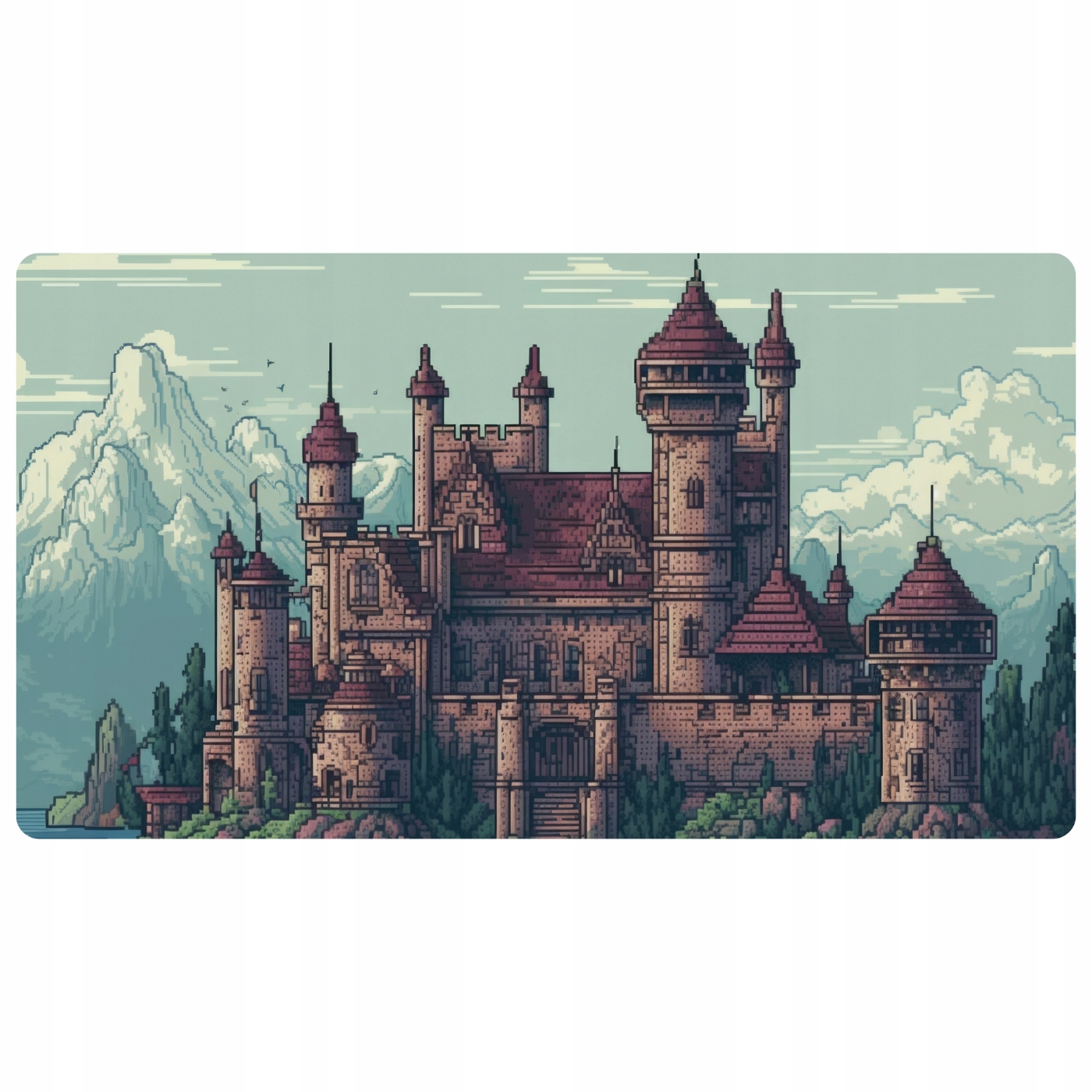 Podložka Pod Myš Zámek Bez Princezny 61 X 35,5 CM Rpg