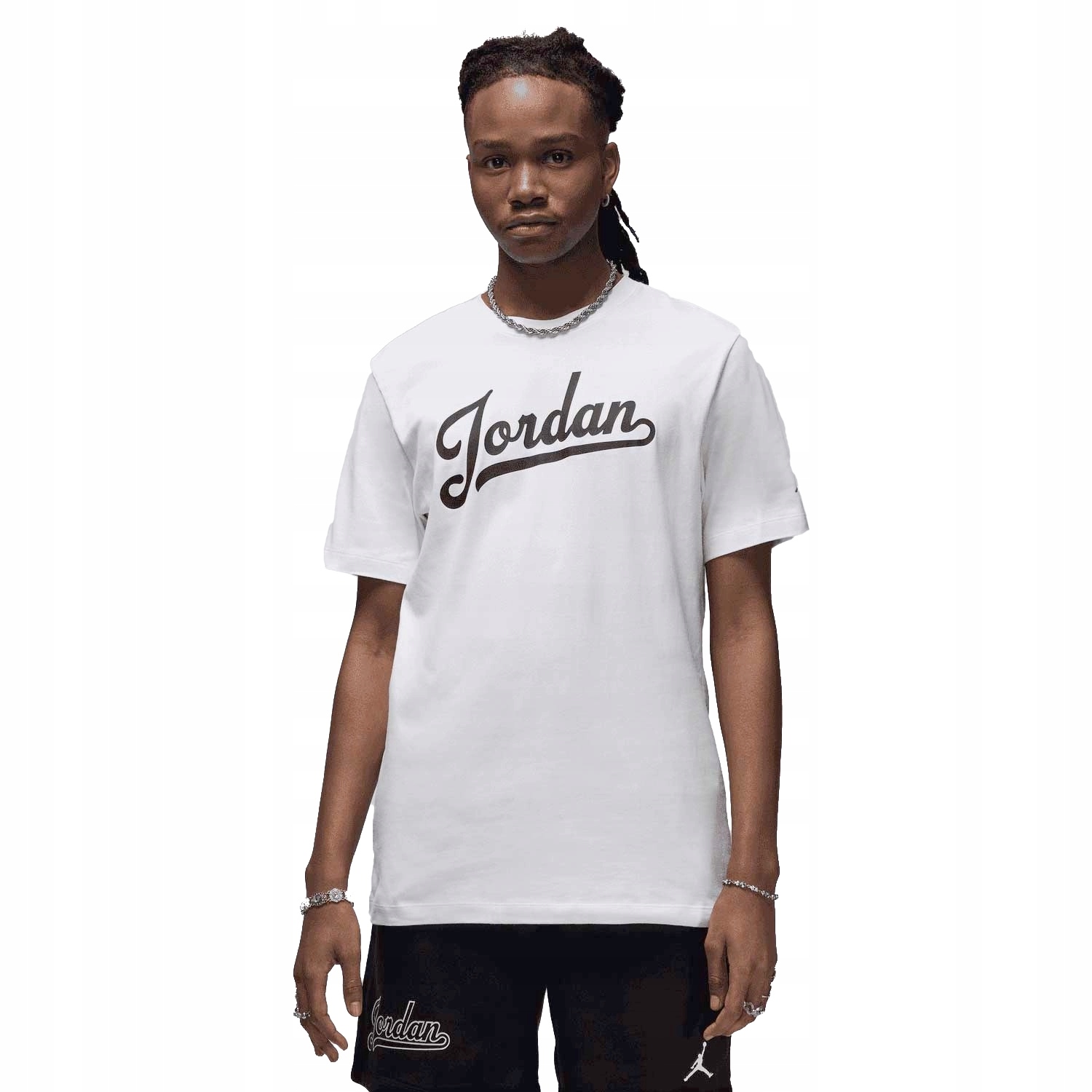 Nike Air Jordan T-shirt M J Flt Mvp Wm Ss Crew Vel: L