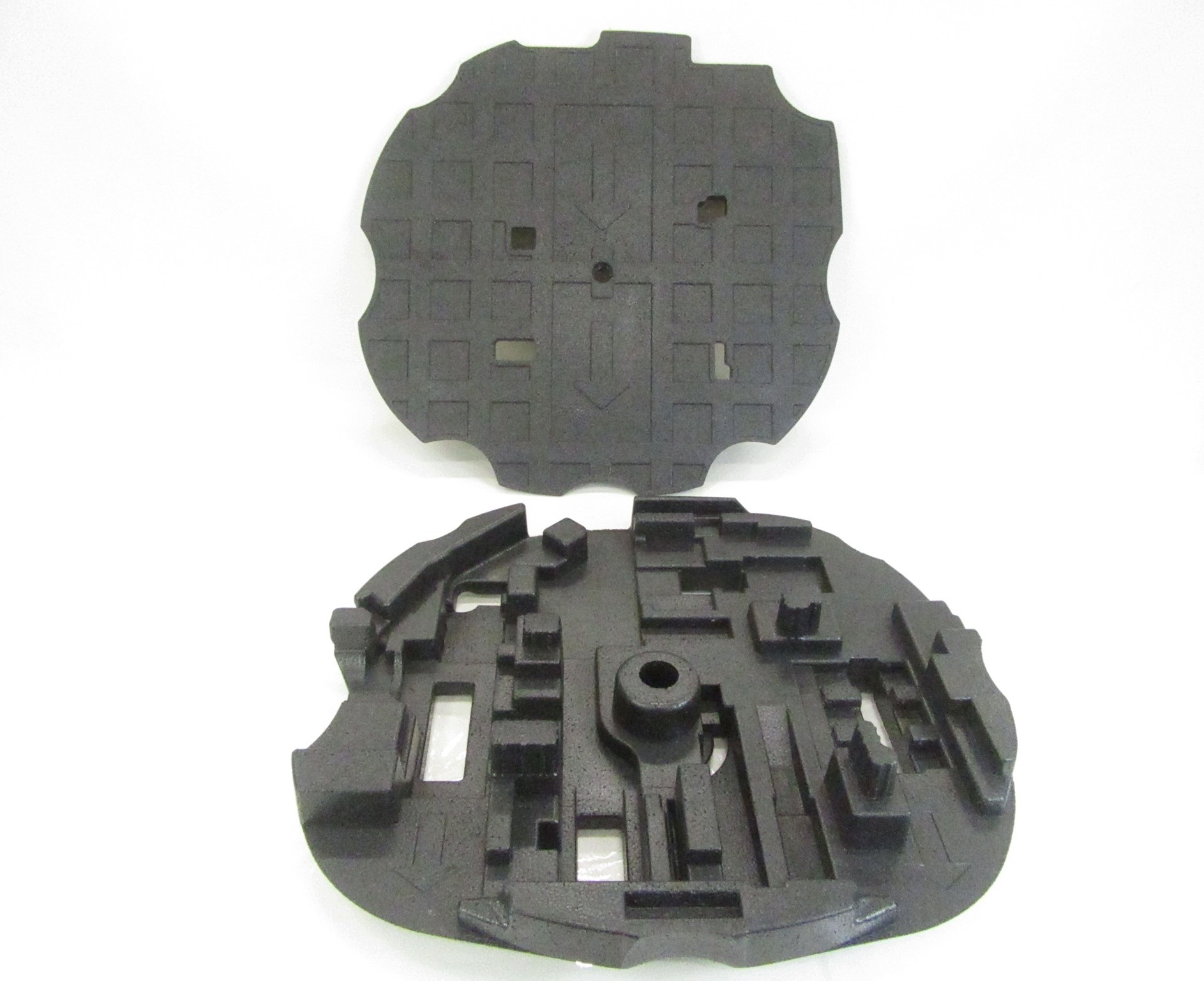 Support plaque urzadzen Roue secours garniture BMW e60 e61 Berline KOMBI KOMPLET