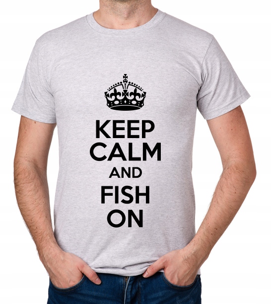 

koszulka Keep Calm And Fish On prezent