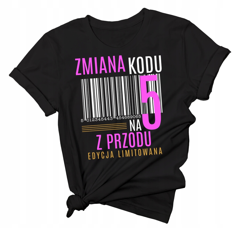 

Koszulka na 50-te urodziny prezent dla żony S/m