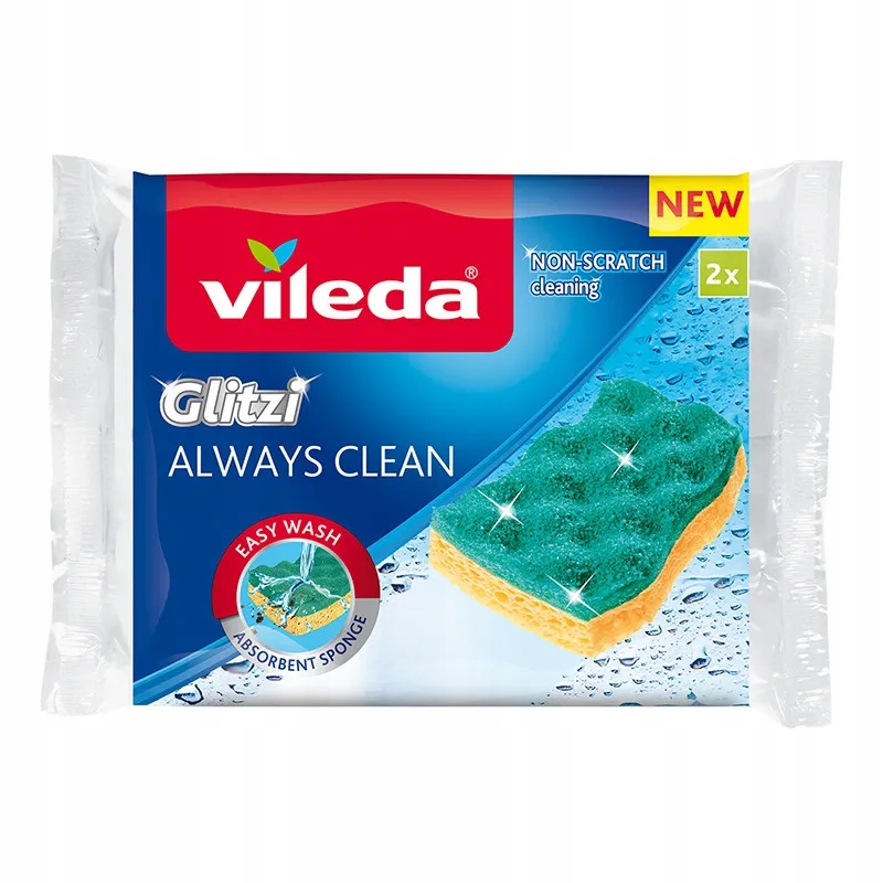 

Vileda Zmywak wiskozowy Glitzi Always Clean, 2 szt