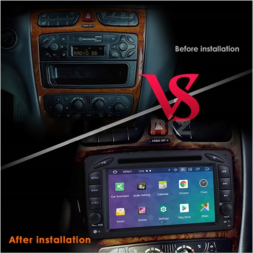 RADIO ANDROID Mercedes Benz G W463 1998-2004 4/64G