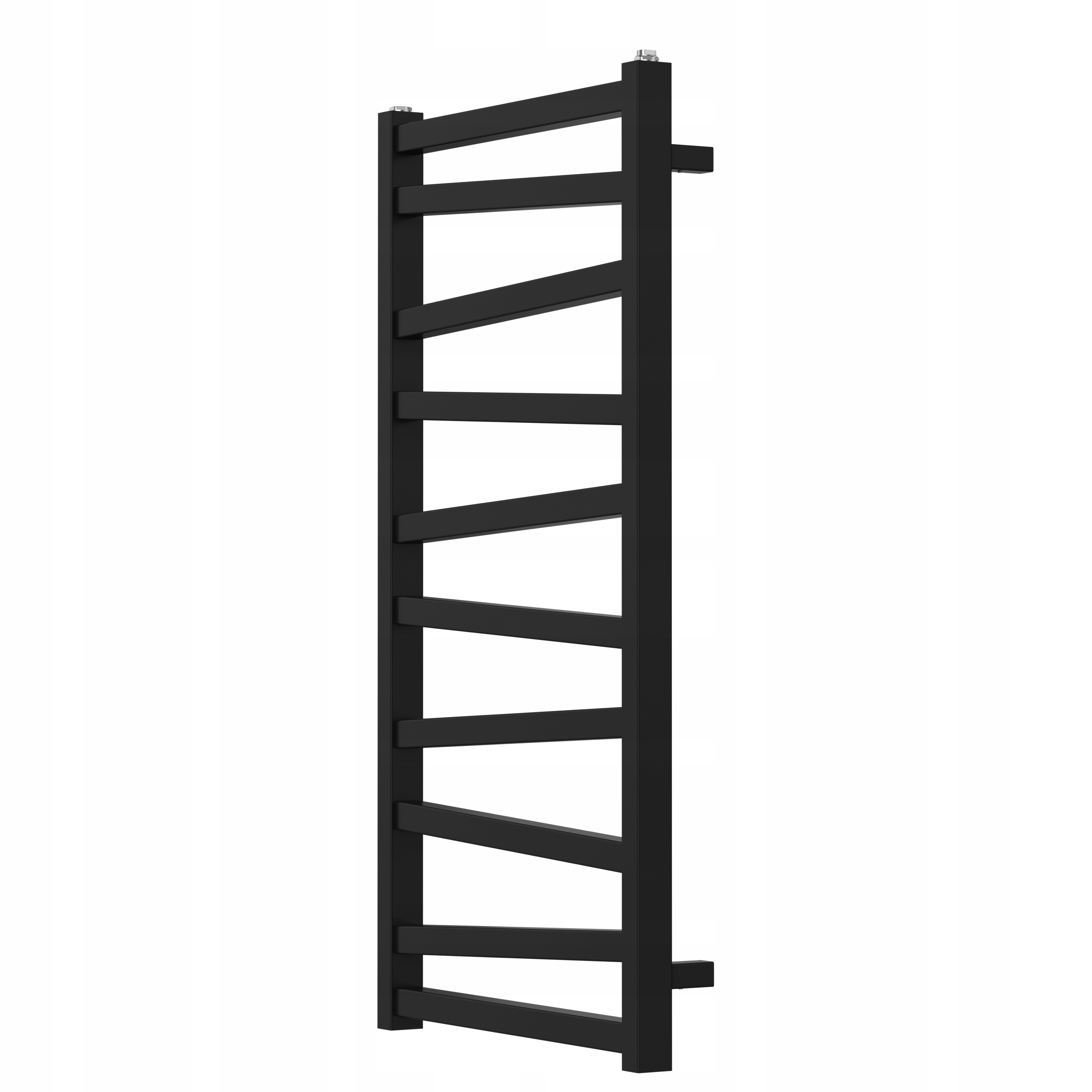 Arceno Kúpeľňový Ohrievač Cyl 970 x 500 MM, 402 Wattov, Čierny Mat