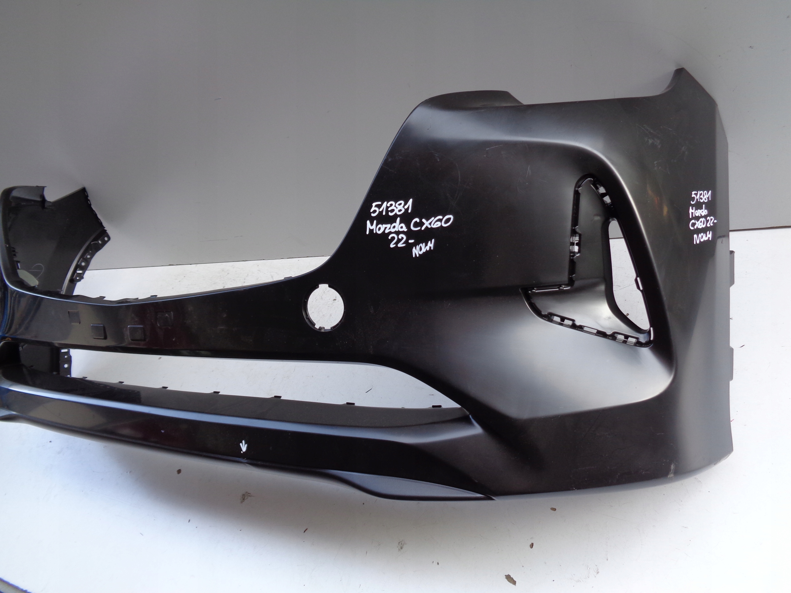 NO-WY-- front bumper MAZDA CX60 22- NR 51381