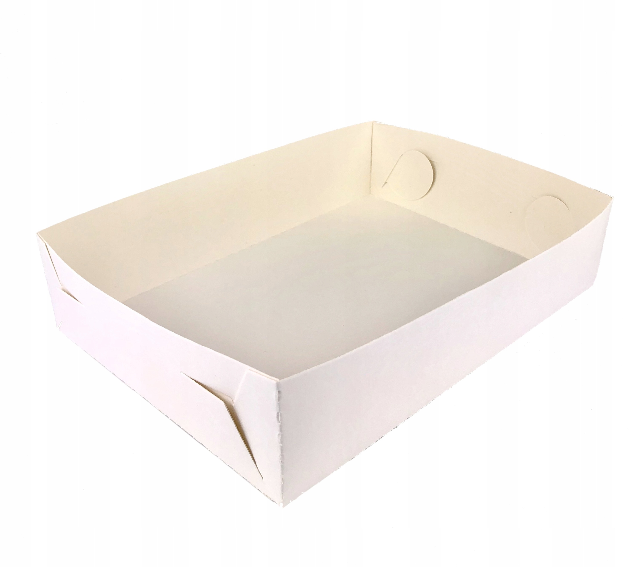 

Kartonik Pudełko do ciasta 27x19,5x6,5 50SZT tacka