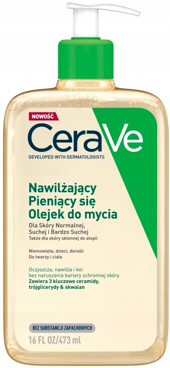 

CeraVe Nawilżający pieniący olejek do mycia 473ml