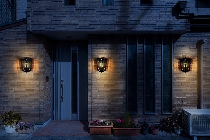 Lampa Solarna Wisząca LED Zasilanie Solarne Moc 1 W