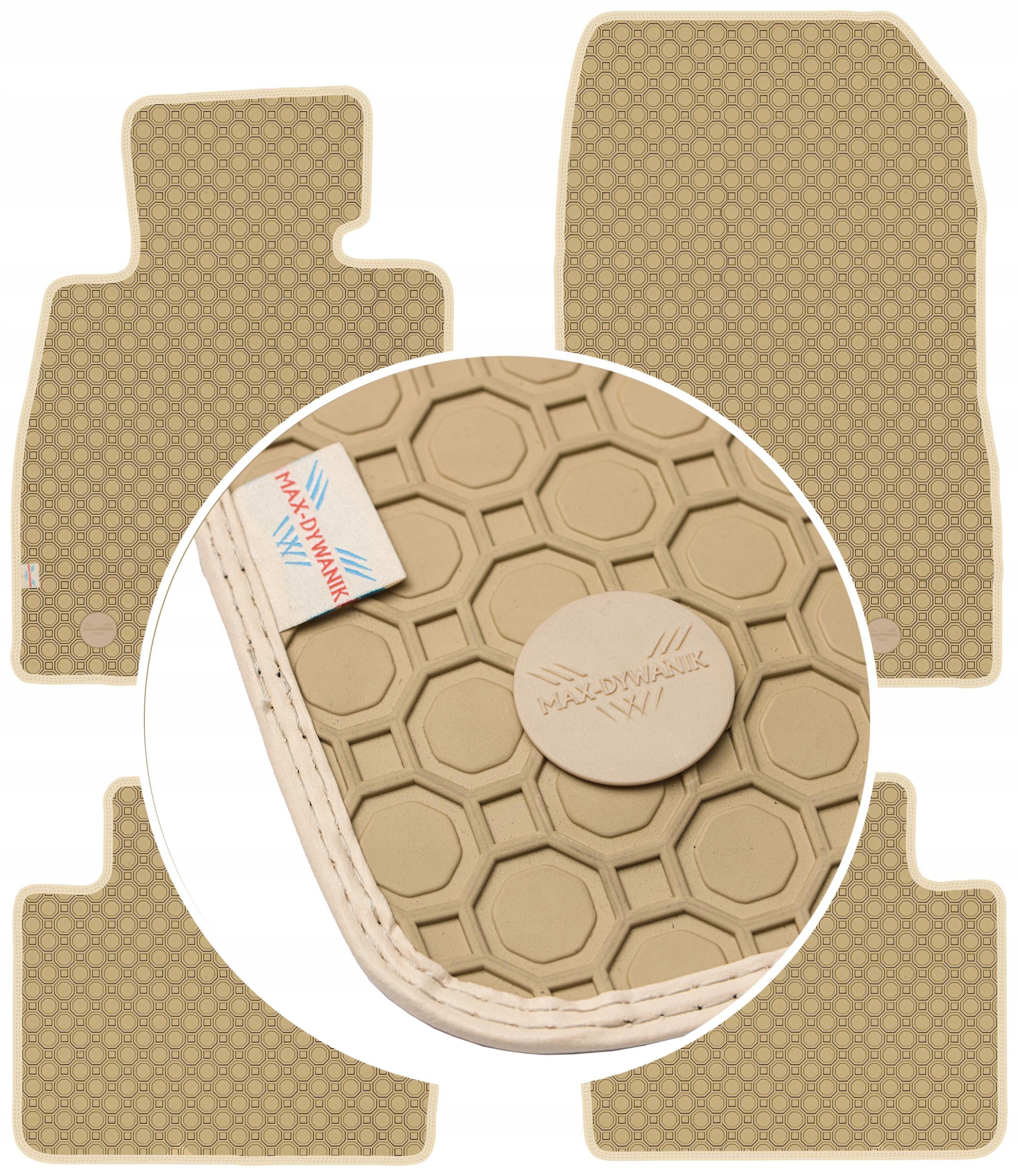 Mazda 2 III 2015 Béžové koberčeky