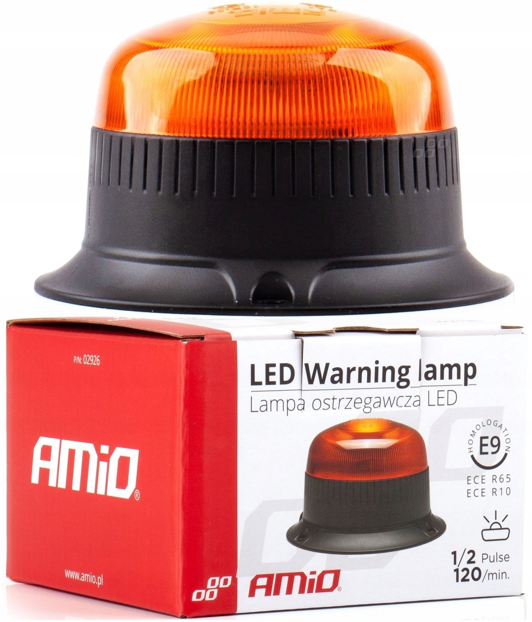 LAMPA OSTRZEGAWCZA DACHOWA KOGUT 18xLED 12-24V