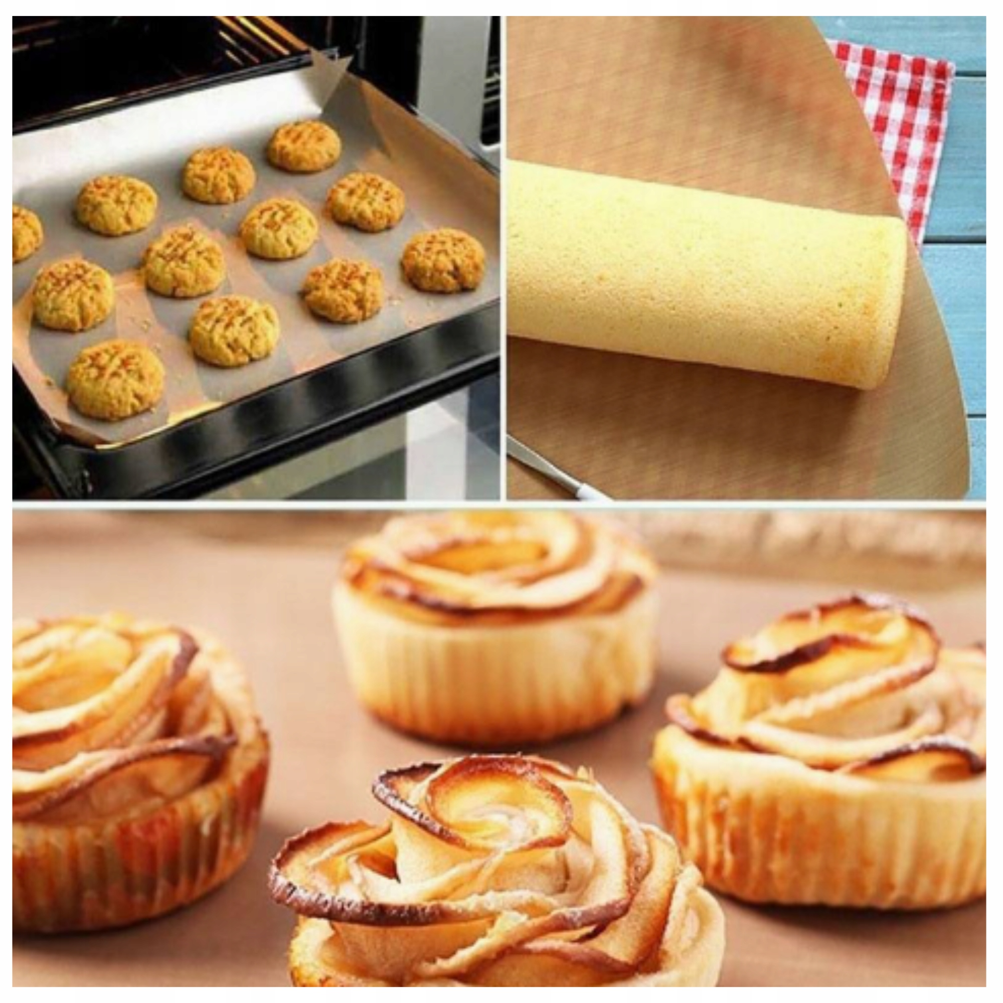 Papier do pieczenia Mata grillowa Teflonowa 60x40 Kod producenta Papier Do Pieczenia Mata Teflonowa 60x40 cm