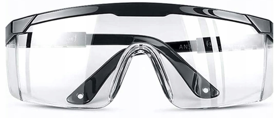 Okulary Ochronne Bezbarwne Przeciwodpryskowe BHP Marka inna