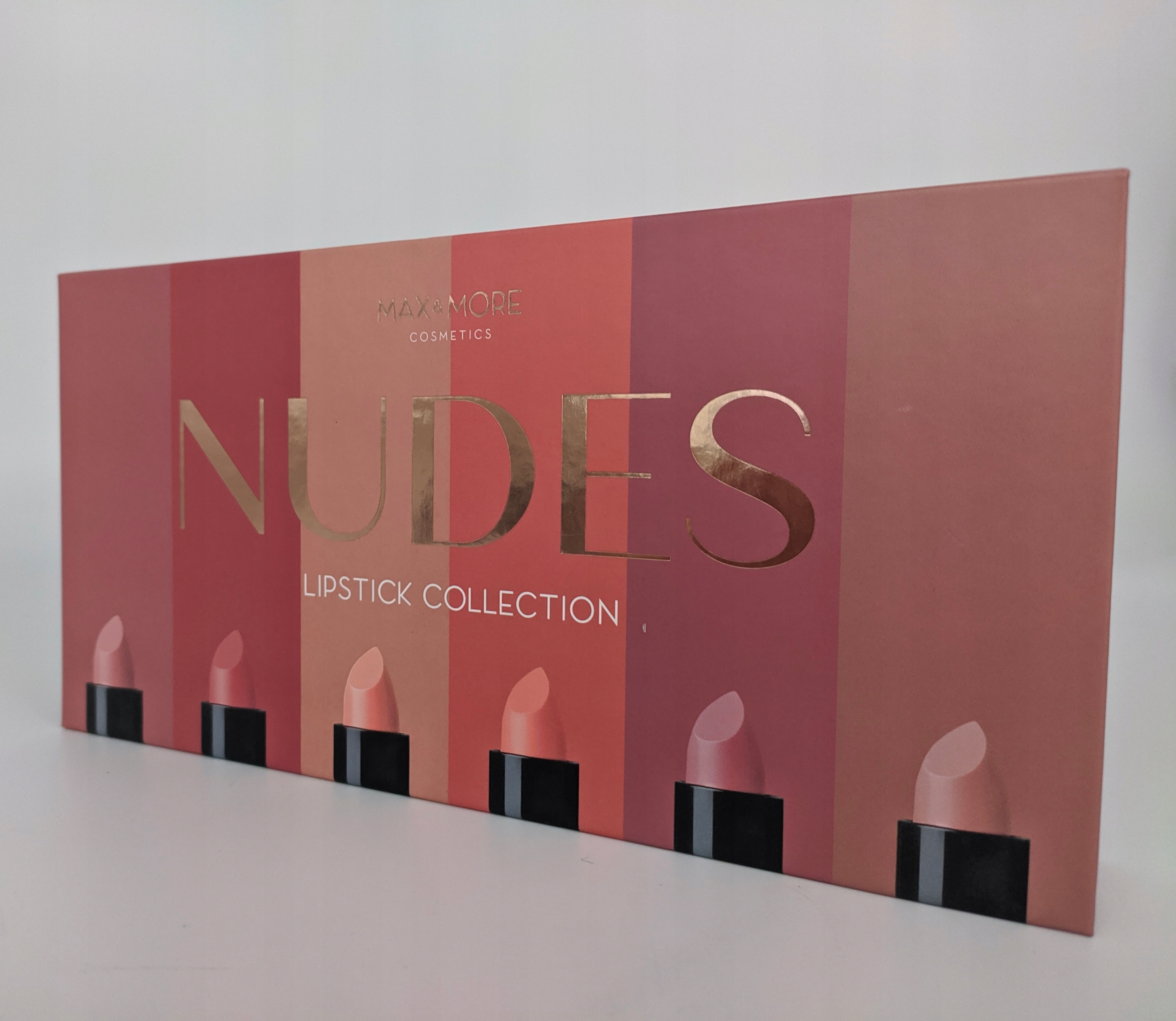 6 x NUDE MAX & MORE MATTE LIPSTICK в футляре 56 Type в стике