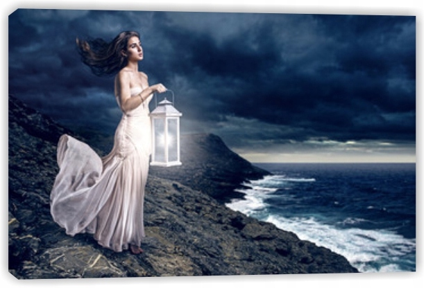 

Obraz Obrazy na płótnie - Kobieta Grafika 70x50 CM