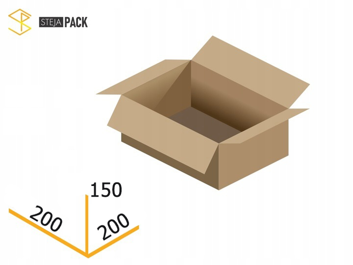 KARTON PUDŁO INPOST PACZKOMAT B 200x200x150 30 SZT Rodzaj klapowy