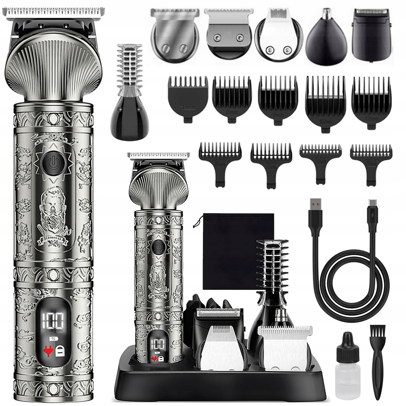 Maszynka Do Strzyżenia Włosów, Brody, Ciała Trymer I Golarka 16W1