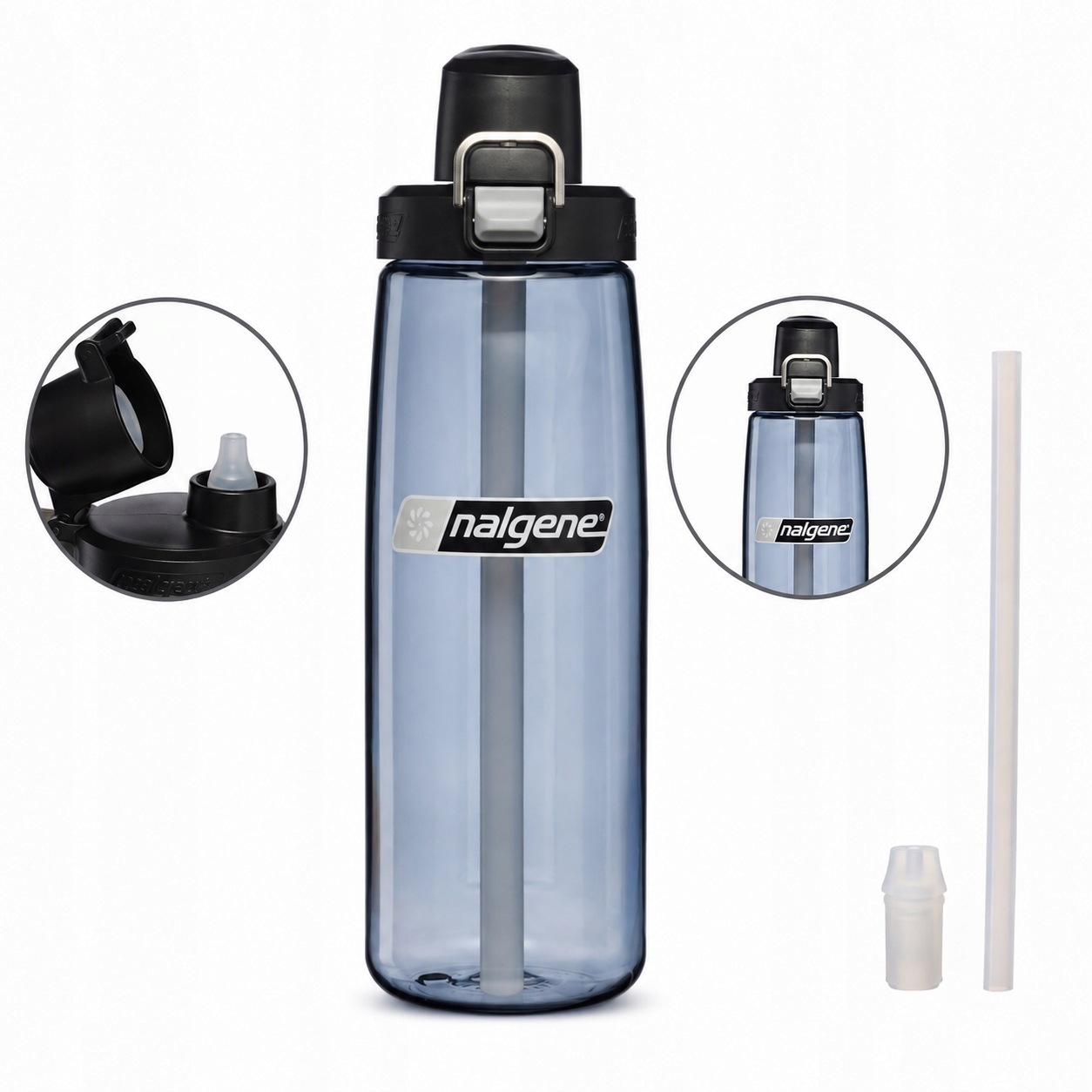 Butelka Bidon Na Wodę ze Słomką Nalgene 700 ml Tritan Bpa Free Sustain