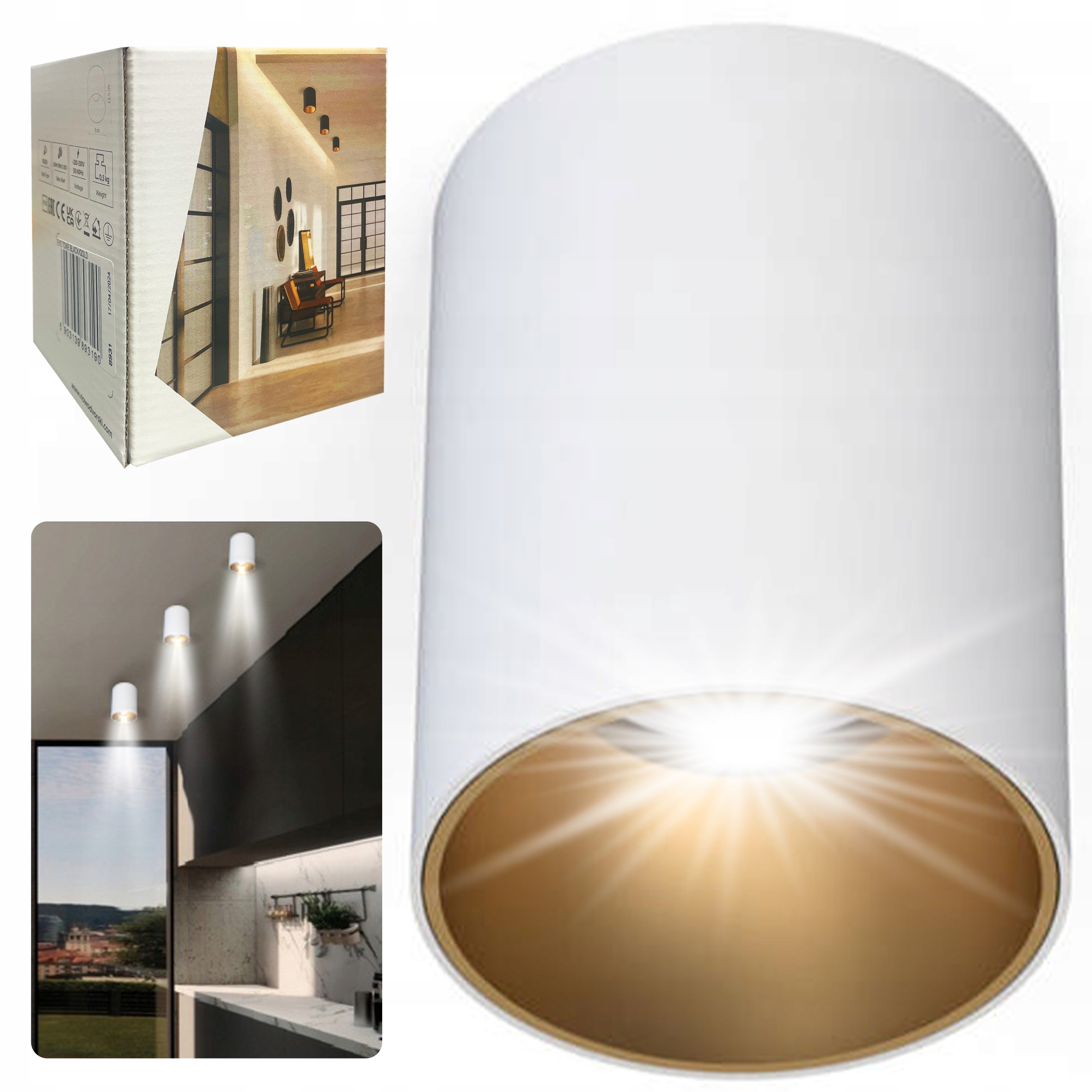 Stropní svítidlo tuba Eye Tone Nowodvorski