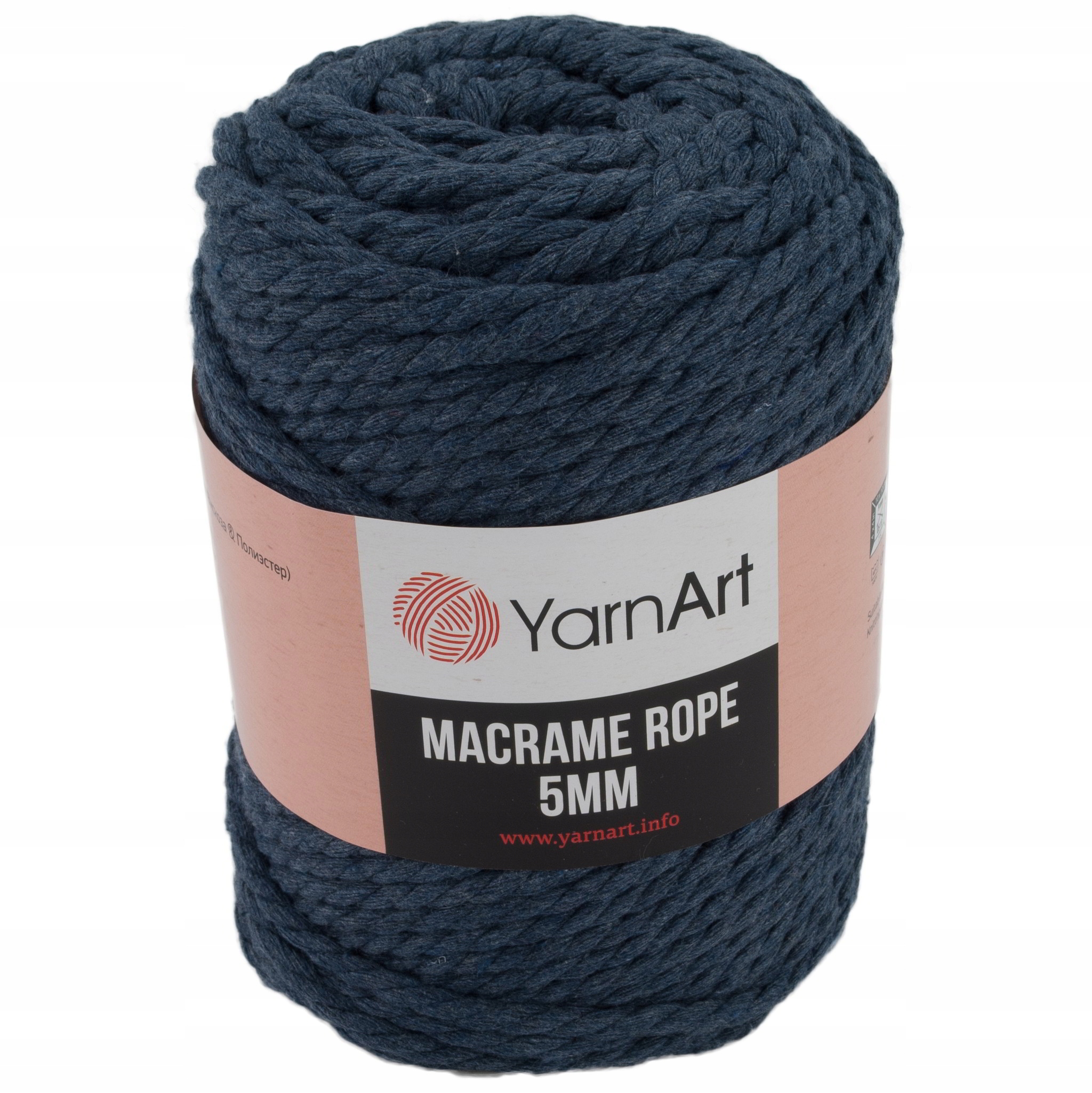 Sznurek skręcany YarnArt Macrame Rope 5mm 761