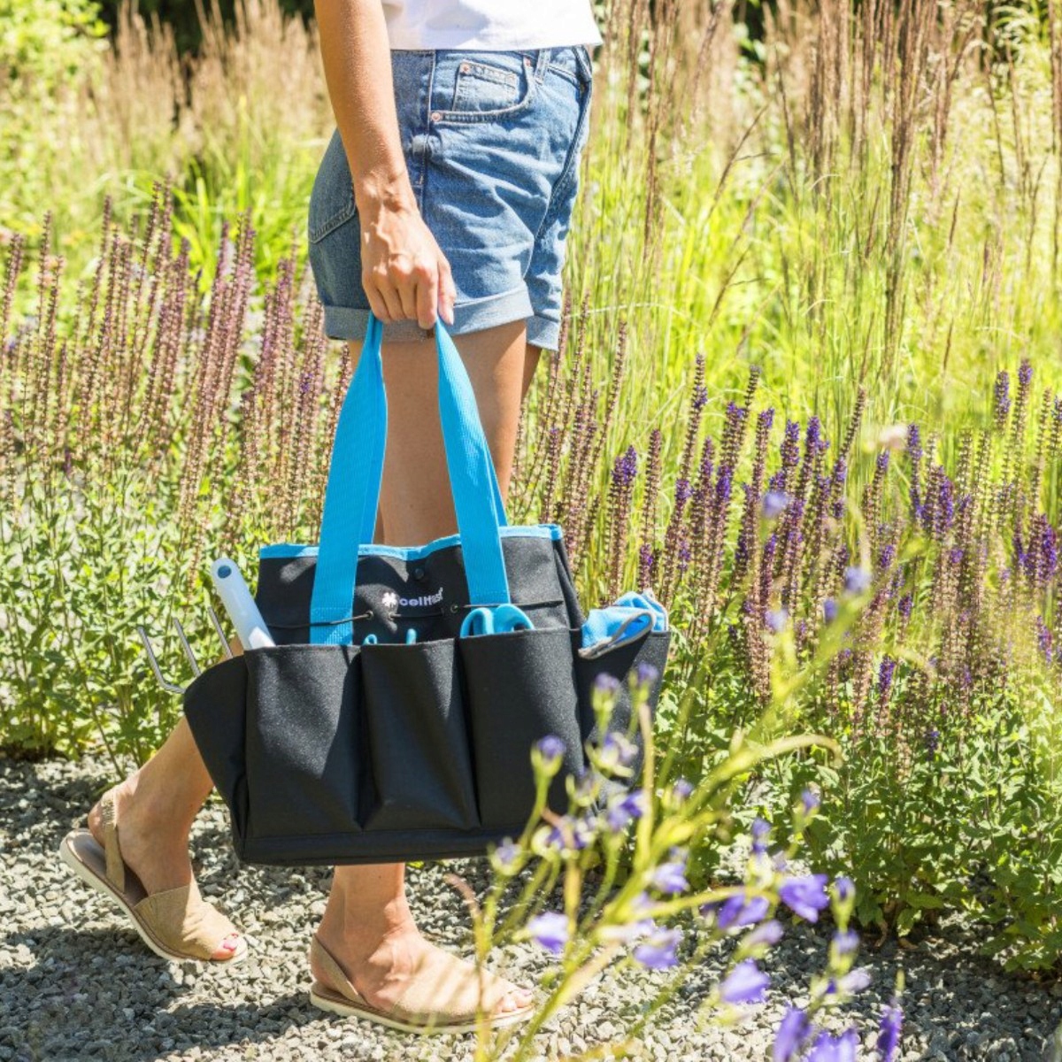 Torba ORGANIZER na narzędzia ogrodowe CELLFAST Cechy dodatkowe kieszenie zewnętrzne miękki materiał wewnętrzny