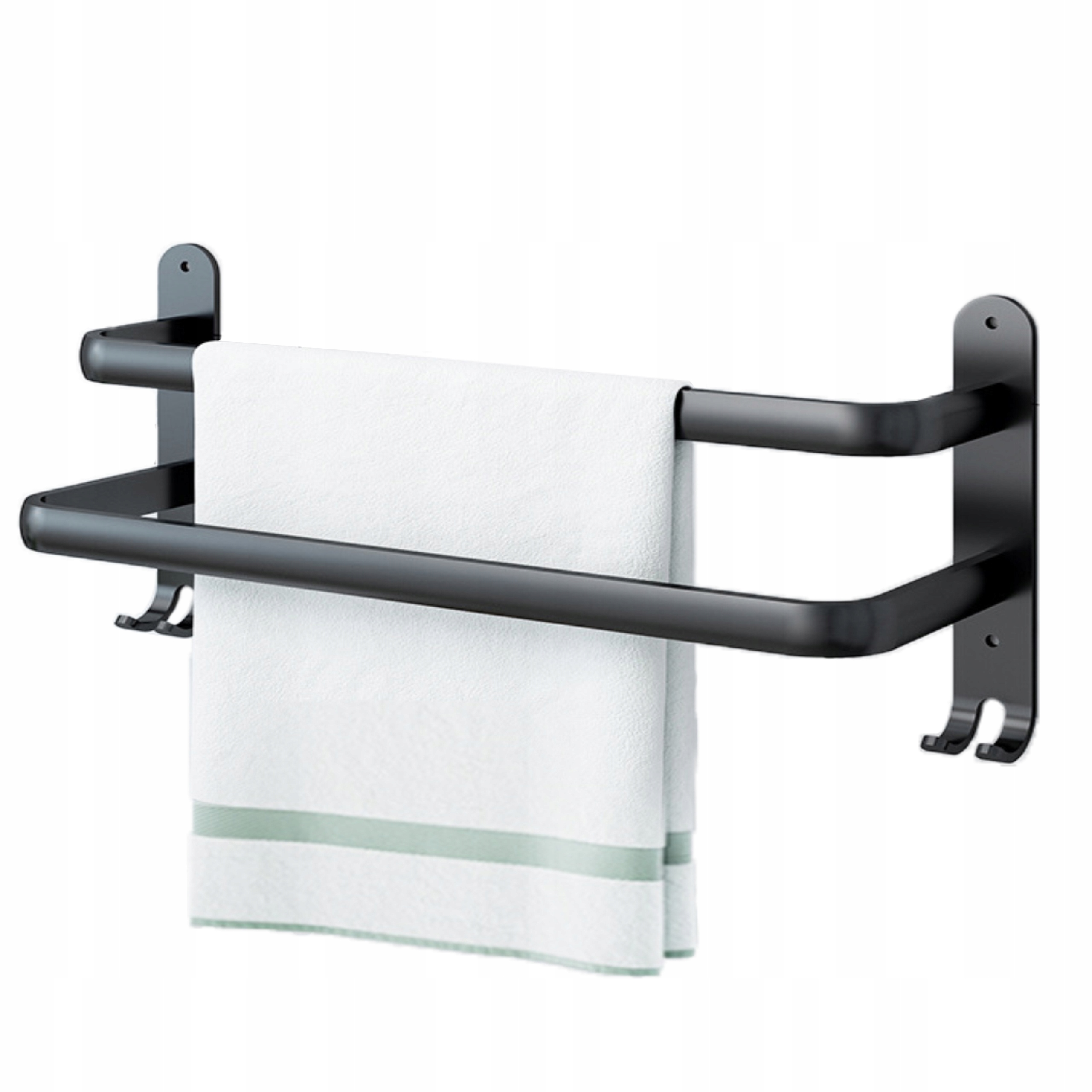 

Wieszak Na Ręczniki Naścienny 60 CM x 2 Poziomy