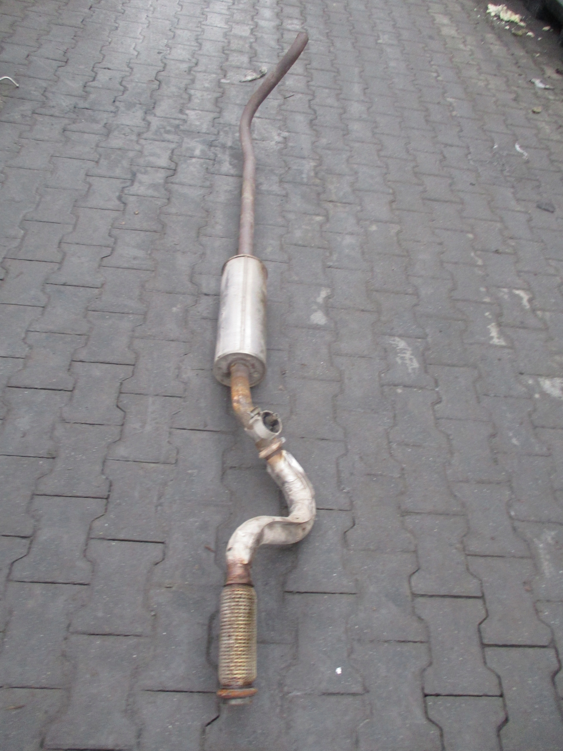 muffler, exhaust PEUGEOT 2008 II PSA4398