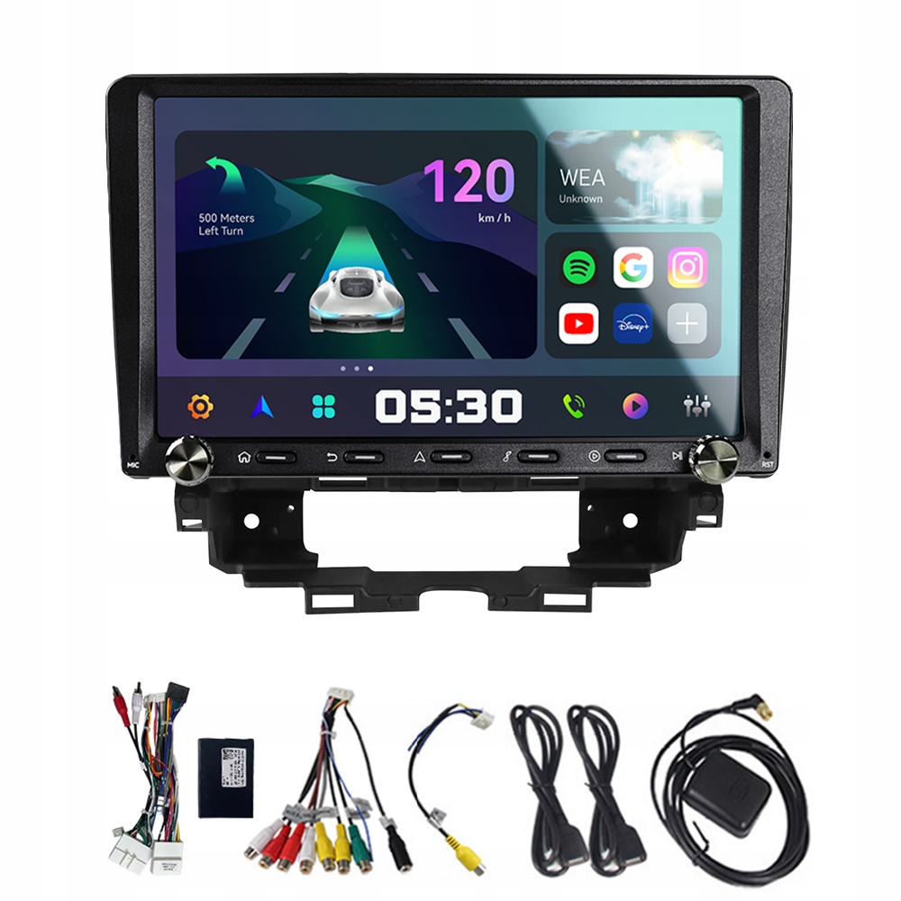 2Din Android 13 Autorádio do auta pre Renault Kangoo 2019 2025 Carplay Gps Rds