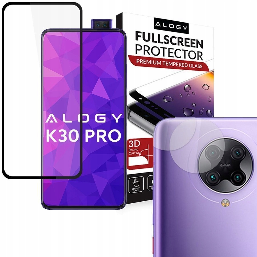 

Szkło Alogy Ekran + Lens Do Xiaomi Redmi K30 Pro