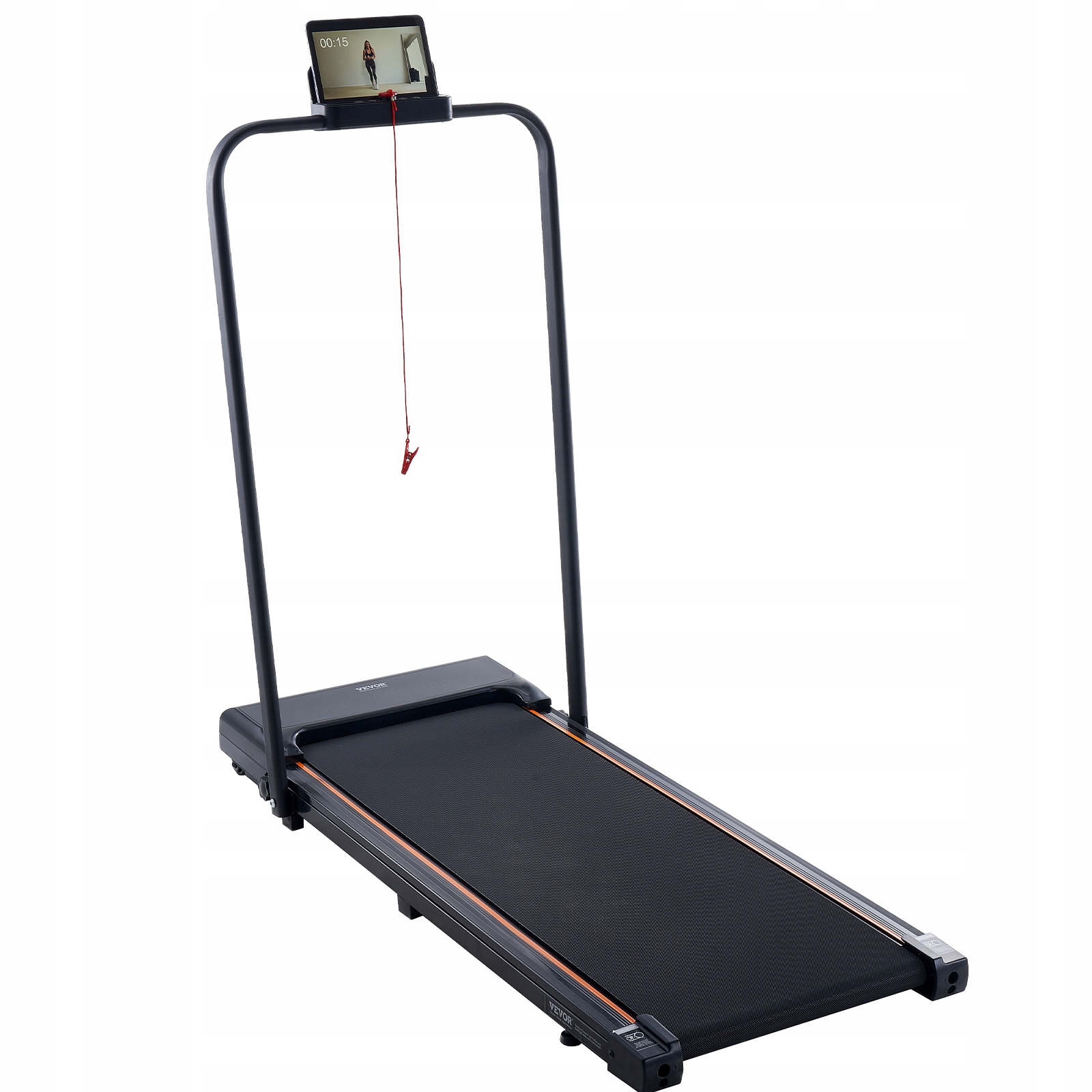 Vevor Walking Pad Běžecký Pás Pod Stůl Skládací 2.5 Km Výkonný Tichý Led Motor