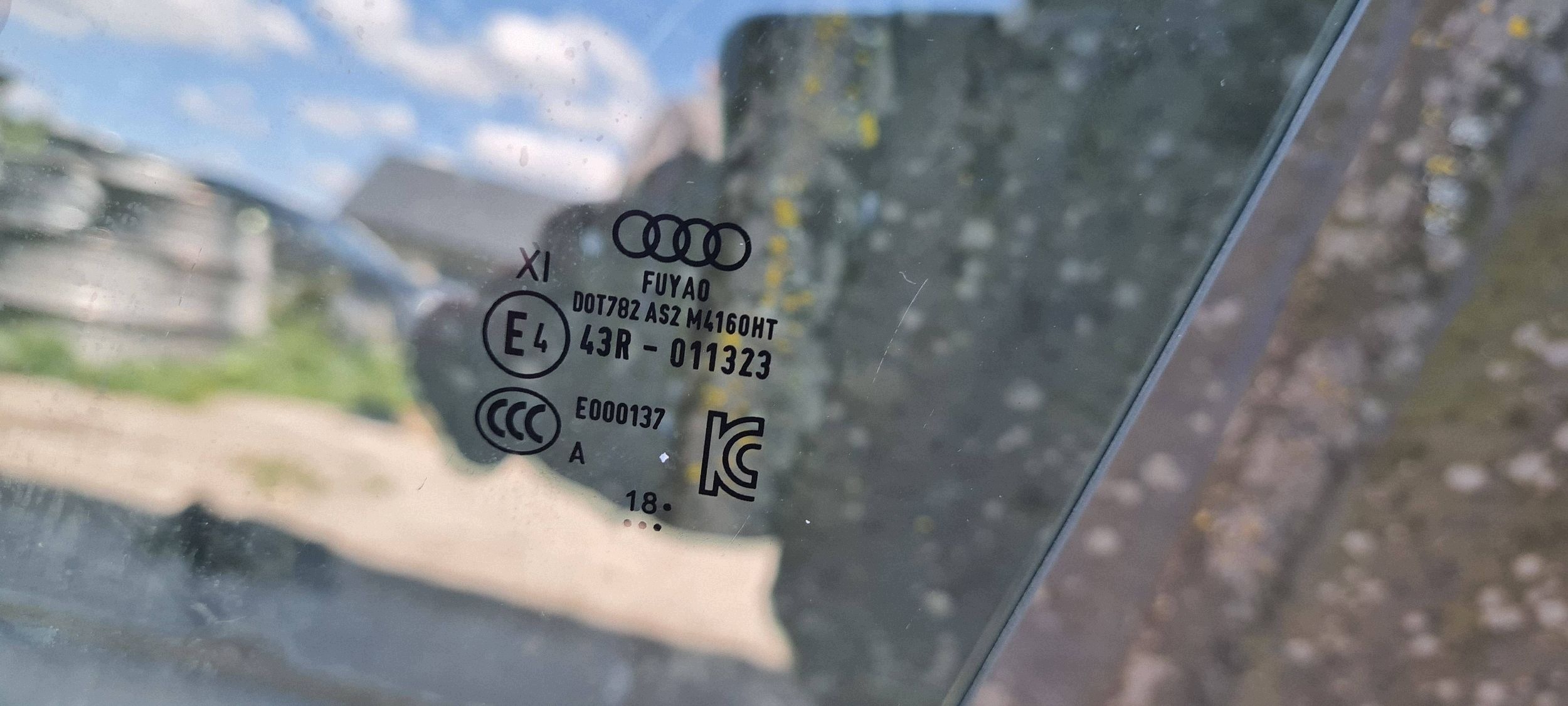 AUDI S7 RS7 A7 window door left left front front PODWOJNA 4K8845021
