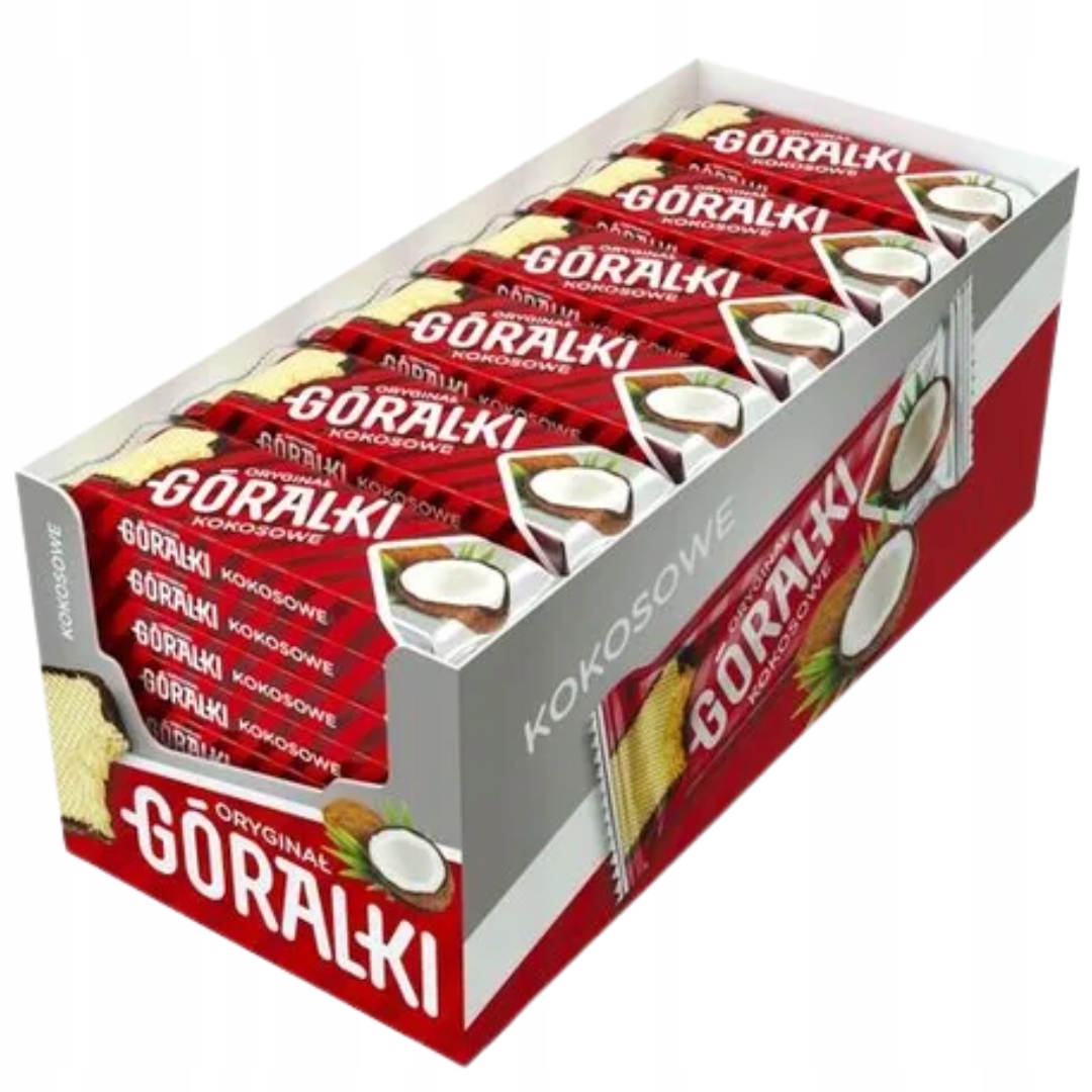 Levně Góralki Kokosové Wafelky 45 g x 36 kusů