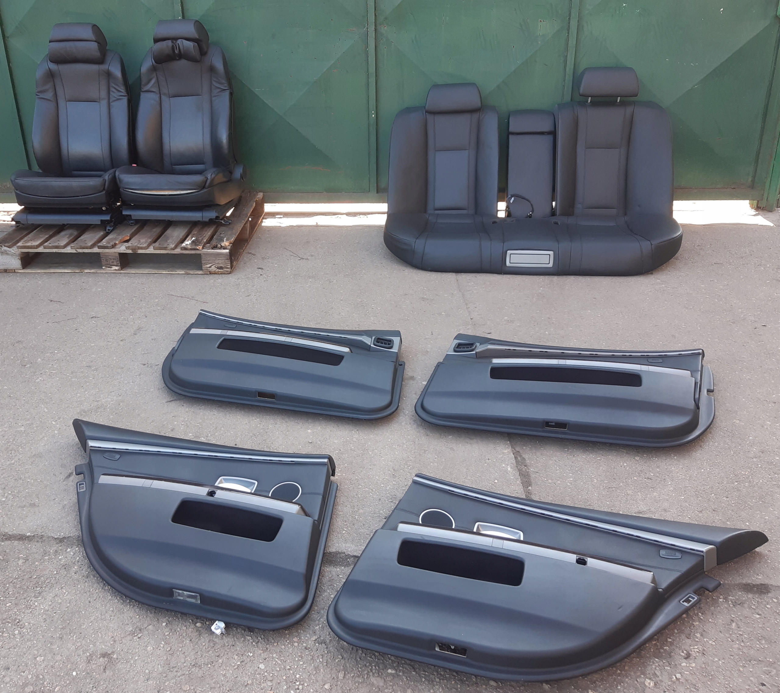 BMW 7 E65 LCI6r СИДІННЯ СИДІННЯ SKORA ОБШИВКИ