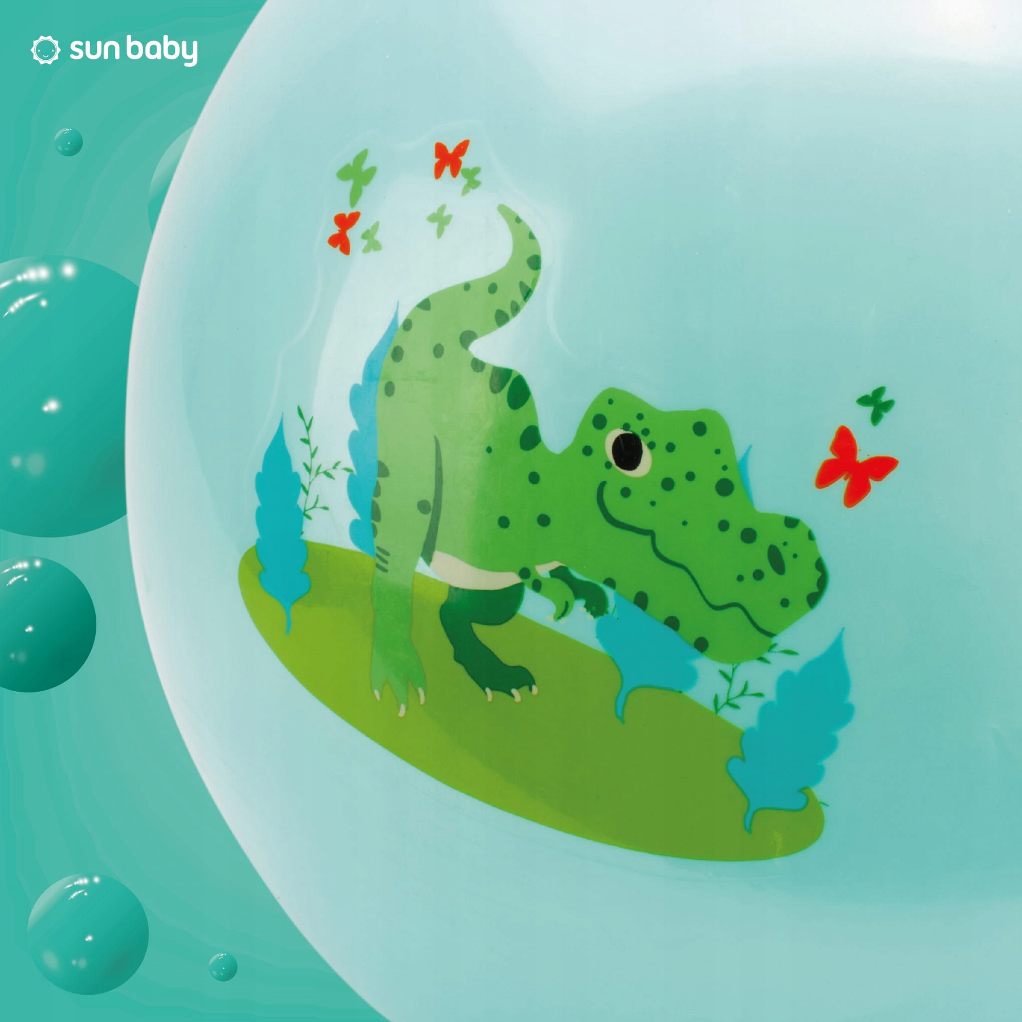 Duża Piłka do skakania Skoczek dla dzieci z pompką niebieski Kod producenta J06.033.0.2