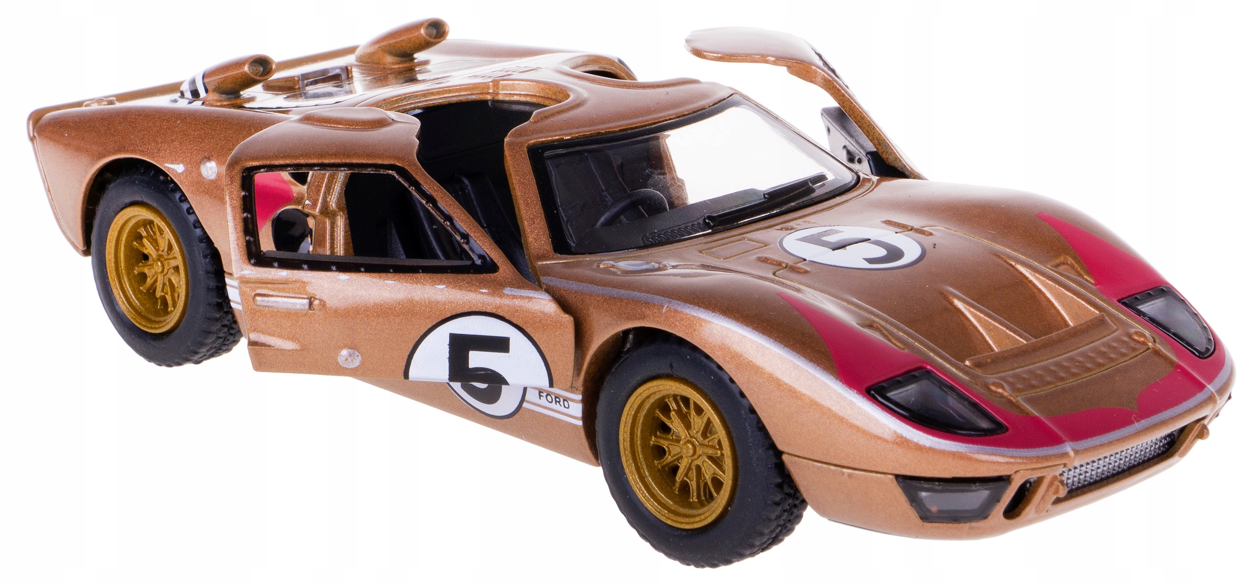 

Ford GT40 Mkii Heritage Model Kinsmart 1:32 Brązow