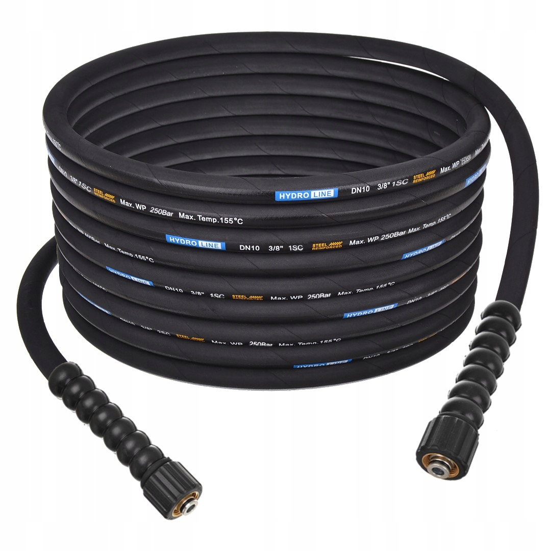 Hadice 10 m DN10 250BAR prodlužovací pro Karcher Hd Hds Kranzle M22 velký průtok