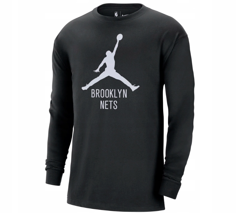 Tričko s dlouhým rukávem Jordan Nba Brooklyn Nets Essentialrozm L